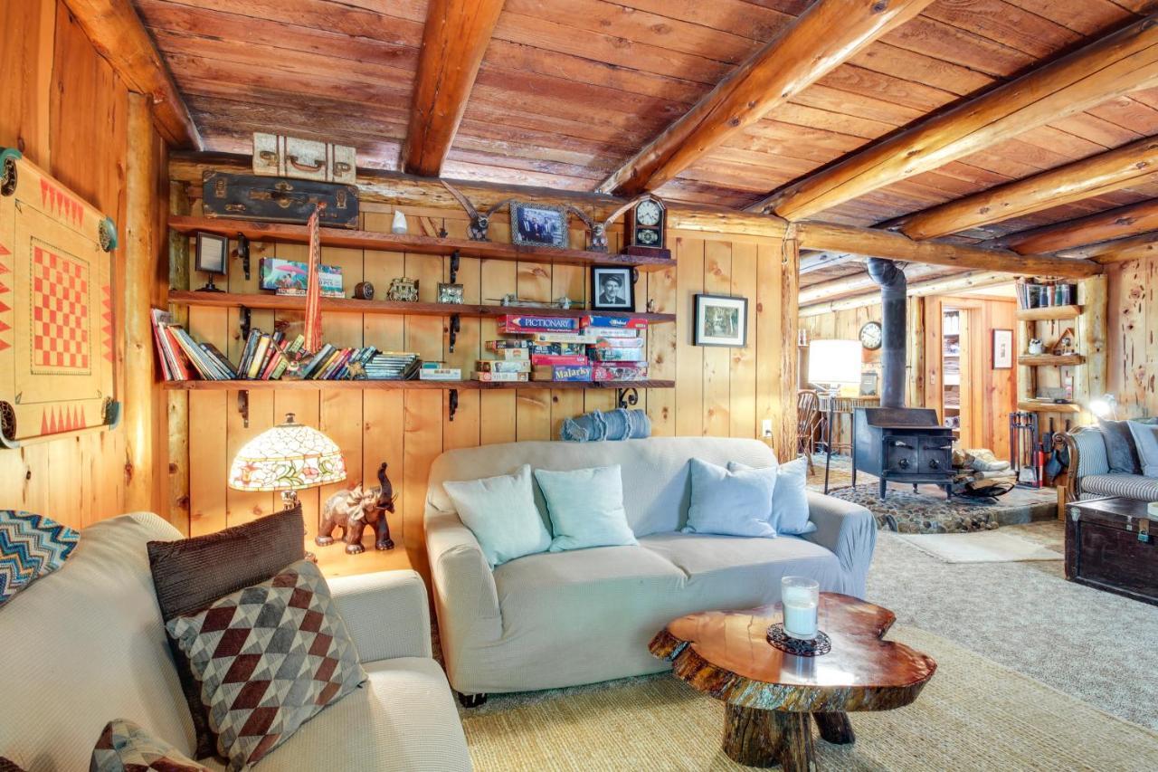 Rustic Bandon Log Cabin On 5 Acres Of Woodlands! Luaran gambar