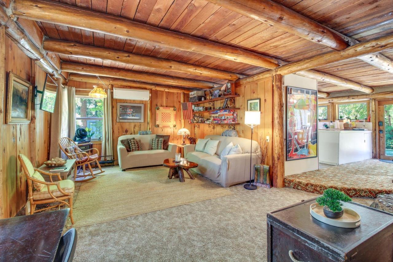 Rustic Bandon Log Cabin On 5 Acres Of Woodlands! Luaran gambar