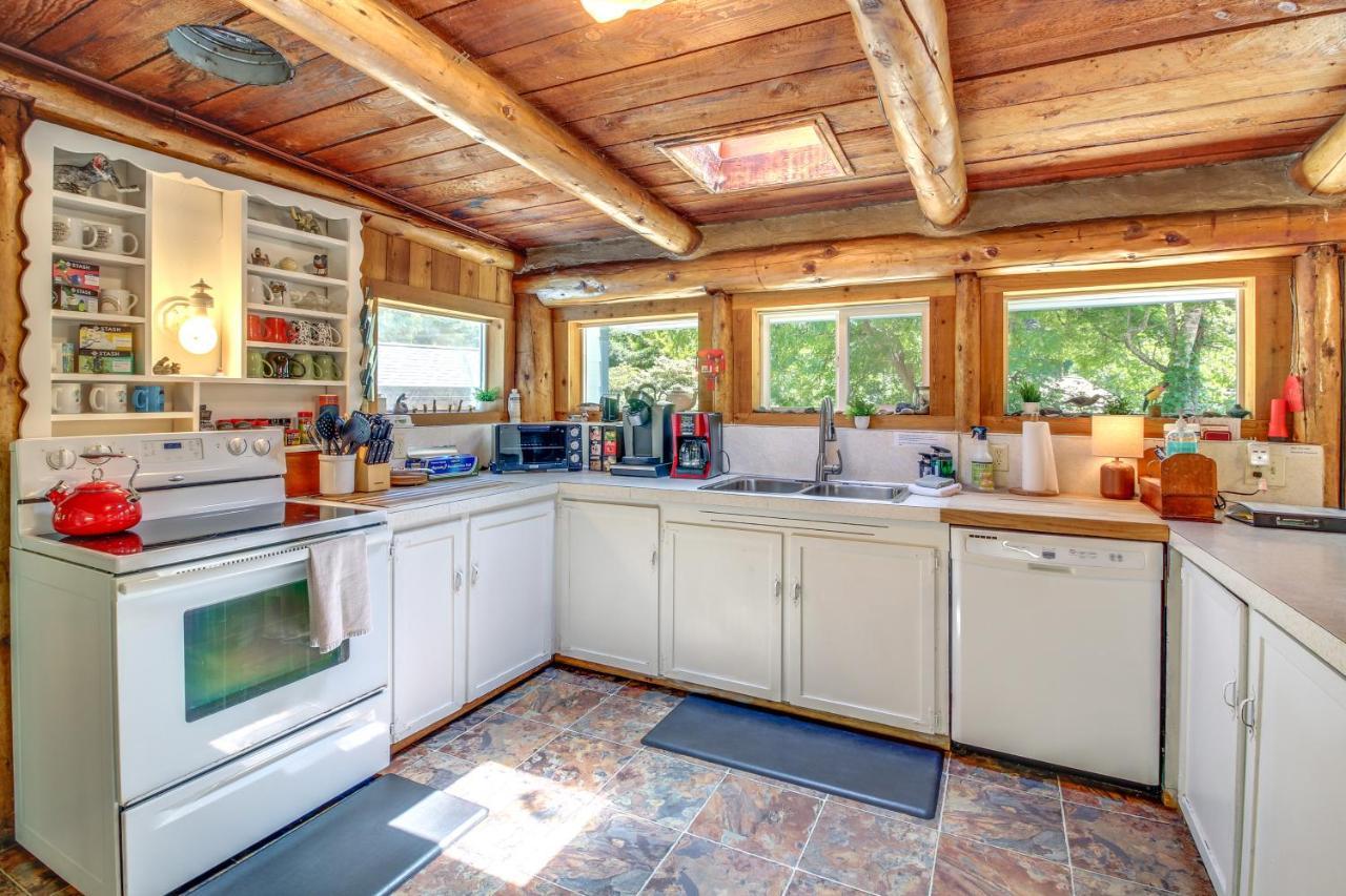 Rustic Bandon Log Cabin On 5 Acres Of Woodlands! Luaran gambar