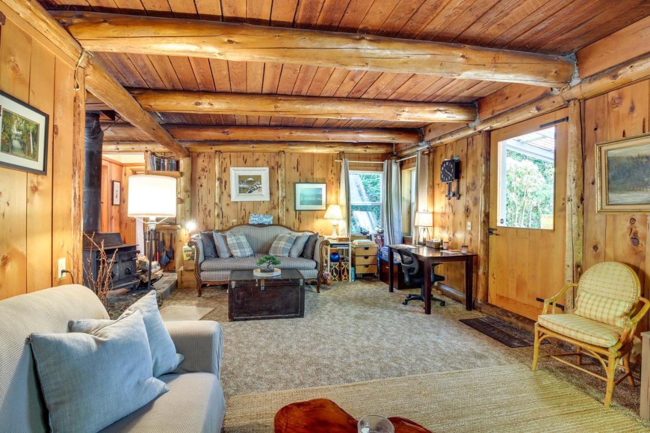 Rustic Bandon Log Cabin On 5 Acres Of Woodlands! Luaran gambar