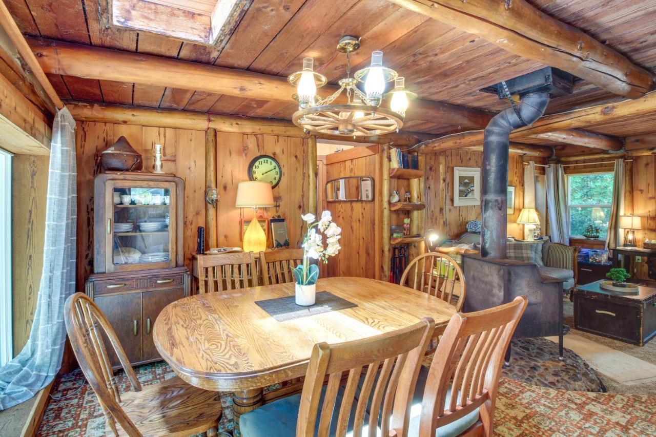 Rustic Bandon Log Cabin On 5 Acres Of Woodlands! Luaran gambar