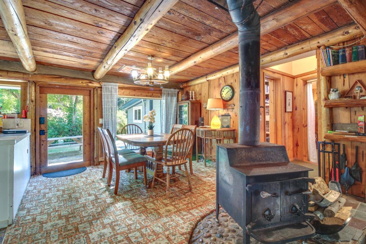 Rustic Bandon Log Cabin On 5 Acres Of Woodlands! Luaran gambar